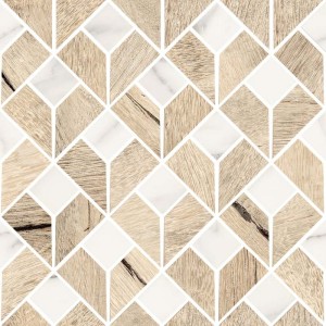 SANT'AGOSTINO CERAMICHE TIMEWOOD FLIP HONEY 29X29 MOSAÏQUE