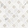 SANT'AGOSTINO CERAMICHE TIMEWOOD FLIP WHITE 29X29 MOSAÏQUE
