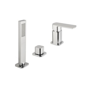 EURORAMA SON SET 3 TROUS BORD DE BAIGNOIRE 2 VOIES ET PULVÉRISATEUR