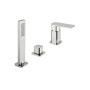 EURORAMA SON SET 3 TROUS BORD DE BAIGNOIRE 2 VOIES ET PULVÉRISATEUR