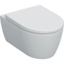 GEBERIT ICONE WC MURAL RIMFREE AVEC ABATTANT SLIM SOFT CLOSE