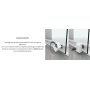 NOVELLINI ZEPHYROS 2.0 2P NICHE 1 PORTE COULISSANTE + 1 FIXE