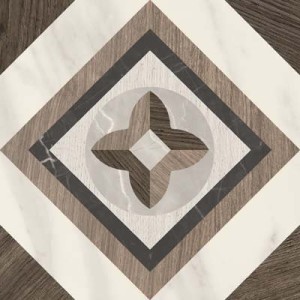 SANT'AGOSTINO CERAMICHE INTARSI GLAM 02 20X20 RÉCTIFIÉ
