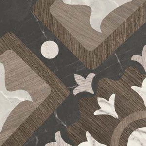 SANT'AGOSTINO CERAMICHE INTARSI GLAM 04 20X20 RECTIFIÉ