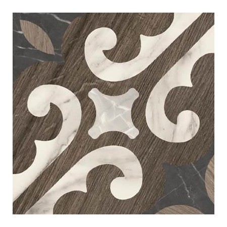 SANT'AGOSTINO CERAMICHE INTARSI GLAM 05 20X20 RÉCTIFIÉ
