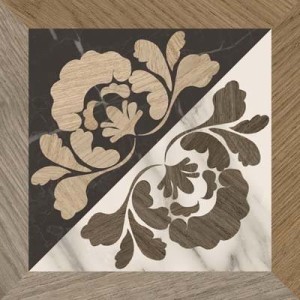SANT'AGOSTINO CERAMICHE INTARSI ÉLITE 02 20X20 RECTIFIÉ