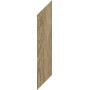 SANT'AGOSTINO CERAMICHE SUNWOOD CHEVRON CARAMEL NATUREL 9.4X49 RECTIFIÉ - 9MM