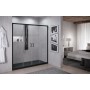 NOVELLINI ZEPHYROS 2.0 2A 2 PORTES COULISSANTES + 2 FIXES EN LIGNE