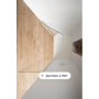 ARBLU DEDALO PLUS NICHE 2 PORTES SALOON ASYMÉTRIQUE