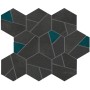ATLAS CONCORDE BOOST TARMAC MOSAÏQUE HEX JADE 25X28.5