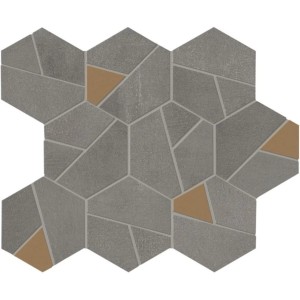 ATLAS CONCORDE BOOST SMOKE MOSAÏQUE HEX JAUNE 25X28.5