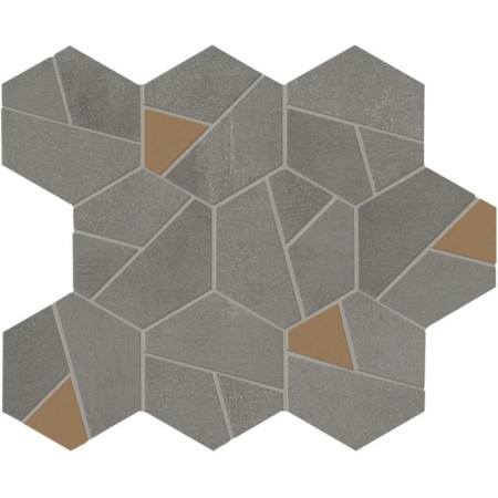 ATLAS CONCORDE BOOST SMOKE MOSAÏQUE HEX JAUNE 25X28.5