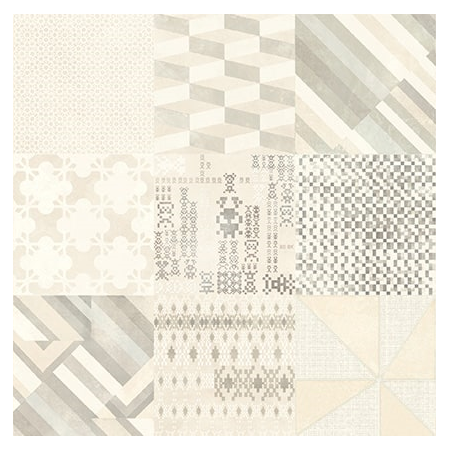 MUTINA COMBINAISON AZULEJ BLANC 20X20 RETT