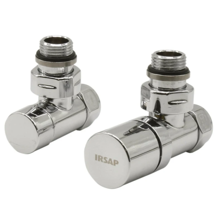 IRSAP KIT DE VANNES ET DE DÉTENDEURS DE 1/2 CHROME