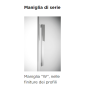 ARBLU SIRIO NICHE 2 PORTES COULISSANTES