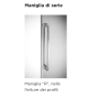 ARBLU PERSEO NICCHIA 2 PORTES COULISSANTES