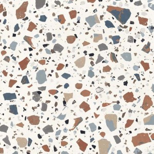 SANT'AGOSTINO CERAMICHE DECONCRETE NATUREL DE-MAXI DECO BLANC 90X90 RECTIFIÉ
