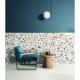 SANT'AGOSTINO CERAMICHE DECONCRETE NATUREL DE-MAXI DECO BLANC 90X90 RECTIFIÉ