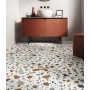 SANT'AGOSTINO CERAMICHE DECONCRETE NATUREL DE-MAXI DECO BLANC 120X120 RECTIFIÉ