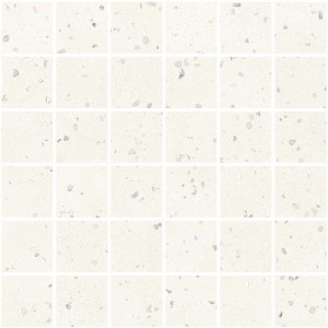 SANT'AGOSTINO CERAMICHE DECONCRETE MOSAÏQUE DE-MICRO BLANC 30X30 RÉCTIFIÉ