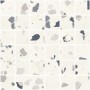 SANT'AGOSTINO CERAMICHE DECONCRETE MOSAÏQUE DE-MÉDIUM BLANC 30X30 RÉCTIFIÉ