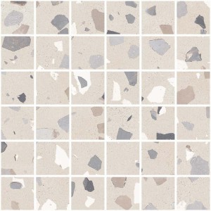 SANT'AGOSTINO CERAMICHE DECONCRETE MOSAÏQUE DE-MEDIUM SABLE 30X30 RECTIFIÉ