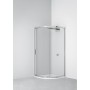 ARBLU VEGA NOUVEAU ANGLE ROND 1 PORTE COULISSANTE