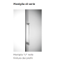 ARBLU MERCURIO ANGLE SEMI-CIRCULAIRE 2 PORTES COULISSANTES