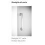 ARBLU DEDALO PLUS ANGLE ROND BATTANT + FIXE