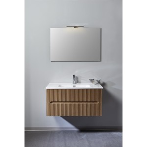 FISSORE.com COMPOSITION MOBILE NOYER L. 90 CM P. 46 CM H. 45 CM AVEC MIROIR ET SPOT