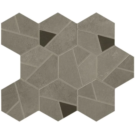 ATLAS CONCORDE BOOST PRO TAUPE MOSAÏQUE HEX CAFÉ 25X28.5