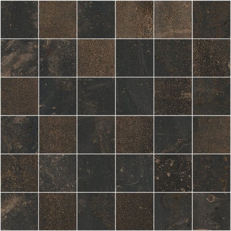 SANT'AGOSTINO CERAMICHE OXIDART MOSAÏQUE NOIRE NATUREL 30X30 RECTIFIÉ