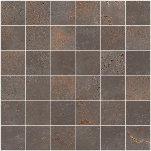 SANT'AGOSTINO CERAMICHE OXIDART MOSAÏQUE FER NATUREL 30X30 RÉCTIFIÉ