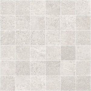 SANT'AGOSTINO CERAMICHE OXIDART MOSAÏQUE ARGENT NATUREL 30X30 RÉCTIFIÉ