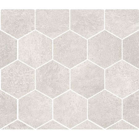 SANT'AGOSTINO CERAMICHE OXIDART HEXAGON SILVER NATUREL 26X30 RETTIFIE
