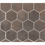 SANT'AGOSTINO CERAMICHE OXIDART HEXAGON FER NATURAL 26X30 RECTIFIÉ