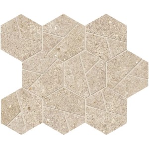 ATLAS CONCORDE BOOST STONE CRÈME MOSAÏQUE HEX 25X28.5