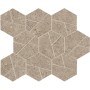 ATLAS CONCORDE BOOST STONE ARGILE MOSAÏQUE HEX 25X28.5