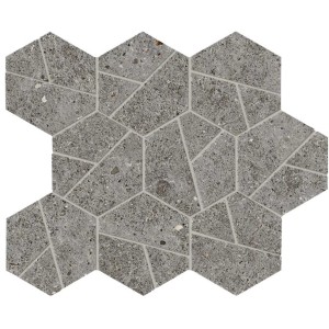 ATLAS CONCORDE BOOST STONE SMOKE MOSAÏQUE HEX 25X28.5