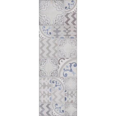 MARAZZI POTERIE DÉCORO ARGENT 25X76