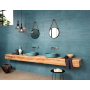 ATLAS CONCORDE BOOST PRO POUDRE BLEUE 3D URBAINE MATE 40X80 RECTIFIÉ