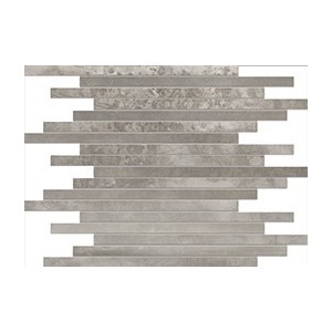 TUSCANIA CERAMICA LES ALLOYS MOSAÏQUE ASYMÉTRIQUE PLATINE 30X30
