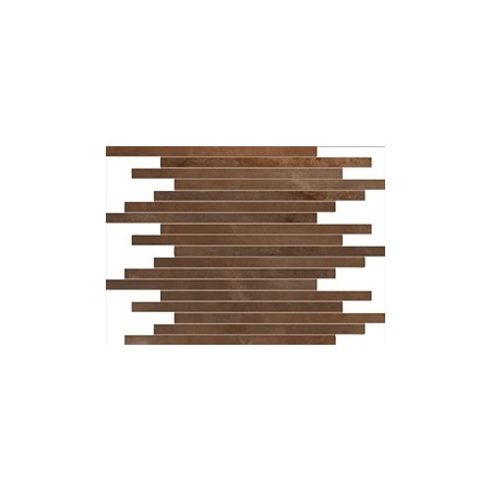 TUSCANIA CERAMICA LES ALLOYS MOSAÏQUE ASYMÉTRIQUE BRONZE 30X30