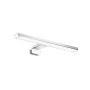COSMIC B-BEST COMPOSITION FINITION BLANC BRILLANT L. 80 CM P. 45,5 CM H. 58,5 CM - COMPLET AVEC MIROIR ET SPOT