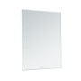 COSMIC B-BEST COMPOSITION FINITION BLANC BRILLANT L. 60 CM P. 45,5 CM H. 58,5 CM - COMPLÈTE AVEC MIROIR ET SPOT