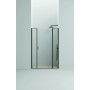AGHA SELFIE 1 PORTE BATTANTES + CÔTÉ FIXE NICHE H 200 CM ÉPAISSEUR 6MM