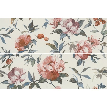 MARAZZI MOMENTS DÉCORATION PEINTURE BLANC 40X120 TOUCH