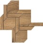 TUSCANIA CERAMICA FJORD MOSAÏQUE NORGE BRUN 36X32,5