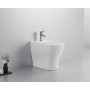FISSORE.com ENSEMBLE SKY VASQUE + BIDET MONTÉ EN MUR AVEC BRIDE INCLUS SOUS-COUCHE SOFT CLOSE