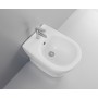 FISSORE.com ENSEMBLE SKY VASQUE + BIDET MONTÉ EN MUR AVEC BRIDE INCLUS SOUS-COUCHE SOFT CLOSE